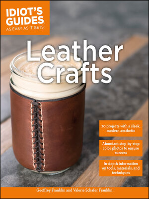 cover image of Idiot's Guides - Leather Crafts